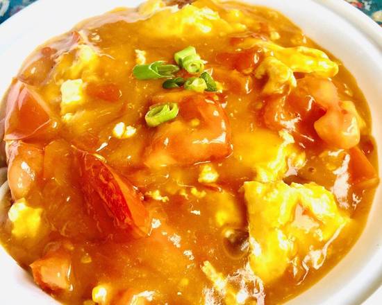 Scrambled Eggs with Tomatoes 番茄炒蛋